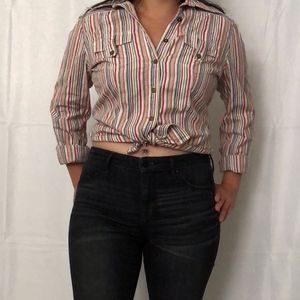 Tommy Hilfiger Vintage Striped Button Down